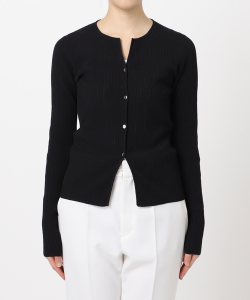 Noble（ノーブル）の「ラフヤーンフロントボタンカーデプルオーバー（カーディガン/ボレロ・レディース・ブラック/ベージュ/ホワイト・FREE）」の20枚目の写真