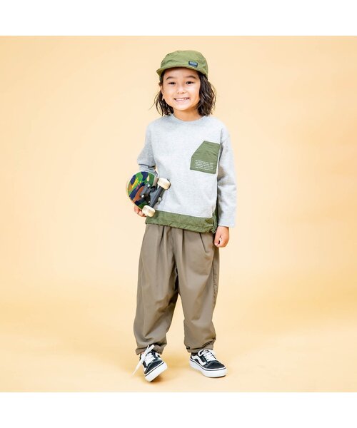 F.O.KIDS(エフオーキッズ)の「クライミングボールパンツ(その他パンツ・キッズ・シルバーグレー/カーキ/ネイビー・120/130/140/90/100/110/80/95)」の6枚目の写真