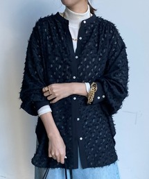 【WEB限定】フリンジジャガード2WAYシャツ