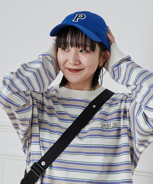 POLO BCS（ポロ ビーシーエス）の「POLO BCS(ポロ・ビーシーエス)別注オーセンティックキャップ（キャップ・メンズ・ダークグリーン/ベージュ/ネイビー/コバルトブルー・FREE）」の4枚目の写真