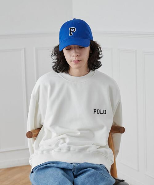 POLO BCS（ポロ ビーシーエス）の「POLO BCS(ポロ・ビーシーエス)別注オーセンティックキャップ（キャップ・メンズ・ダークグリーン/ベージュ/ネイビー/コバルトブルー・FREE）」の14枚目の写真