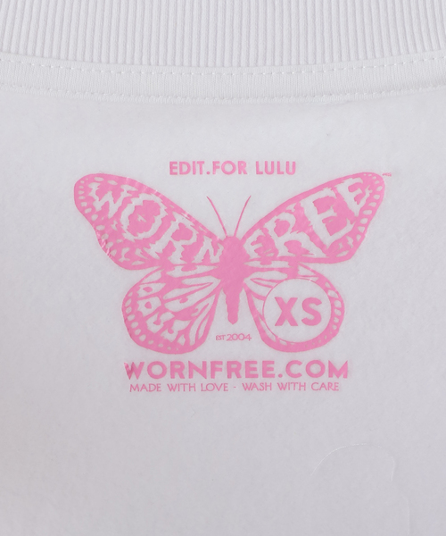EDIT. FOR LULU(エディットフォールル)の「【WORN FREE×EDIT.FOR LULU】別注 pegasusスウェット(スウェット・レディース・ホワイト・FREE)」の13枚目の写真