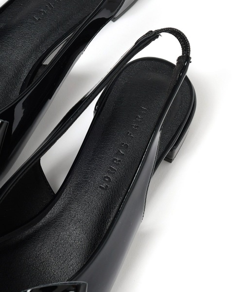 LOWRYS FARM（ローリーズファーム）の「リボンツキ２ＷＡＹミュール　100500（パンプス・レディース・ブラック/シルバー/ブラック系その他/ブラック系その他2/ピンク・MEDIUM/LARGE）」の17枚目の写真