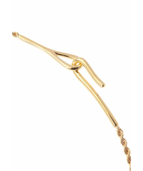 【セール】＜SYMPATHY OF SOUL (シンパシー オブ ソウル)＞TWIST CHAIN ネックレス（その他ヘアアクセサリー）｜Sympathy of Soul（シンパシーオブソウル）