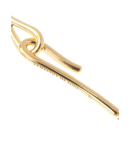 【セール】＜SYMPATHY OF SOUL (シンパシー オブ ソウル)＞TWIST CHAIN ネックレス（その他ヘアアクセサリー）｜Sympathy of Soul（シンパシーオブソウル）