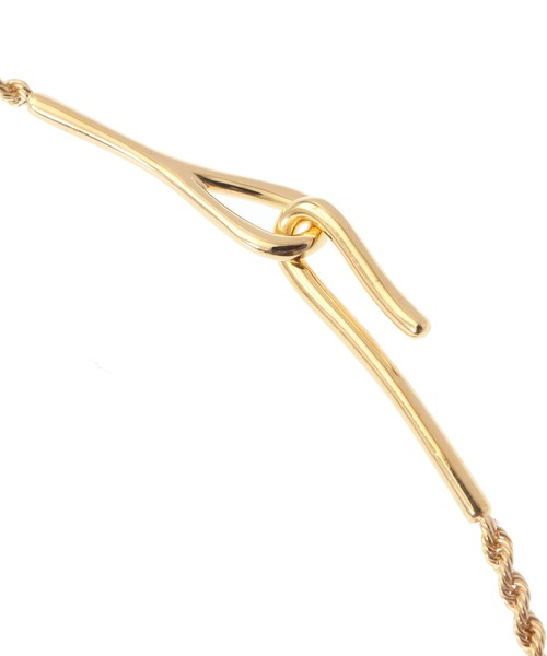 【セール】＜SYMPATHY OF SOUL (シンパシー オブ ソウル)＞TWIST CHAIN ネックレス（その他ヘアアクセサリー）｜Sympathy of Soul（シンパシーオブソウル）