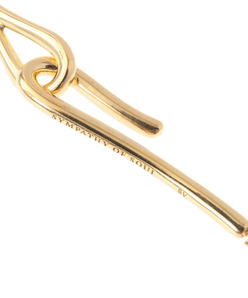 【セール】＜SYMPATHY OF SOUL (シンパシー オブ ソウル)＞TWIST CHAIN ネックレス（その他ヘアアクセサリー）｜Sympathy of Soul（シンパシーオブソウル）