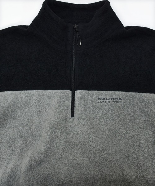 NAUTICA(ノーティカ)の「【ヴィンテージ古着】NAUTICA / ノーティカ COMPETITION リフレクター付き 1/3ジップ フリース プルオーバー USA製(その他トップス・メンズ・グレー・LARGE)」の5枚目の写真