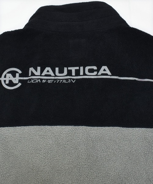 NAUTICA(ノーティカ)の「【ヴィンテージ古着】NAUTICA / ノーティカ COMPETITION リフレクター付き 1/3ジップ フリース プルオーバー USA製(その他トップス・メンズ・グレー・LARGE)」の4枚目の写真
