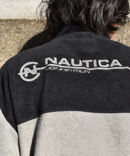 NAUTICA(ノーティカ)の「【ヴィンテージ古着】NAUTICA / ノーティカ COMPETITION リフレクター付き 1/3ジップ フリース プルオーバー USA製(その他トップス・メンズ・グレー・LARGE)」の17枚目の写真