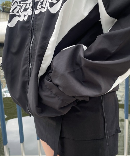 Figments(フィグメンツ)の「レーシングブルゾン(ジャージ・レディース・ブラック・FREE)」の20枚目の写真