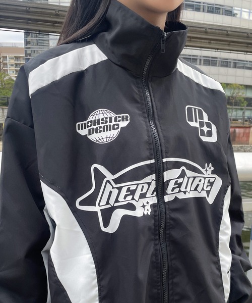 Figments(フィグメンツ)の「レーシングブルゾン(ジャージ・レディース・ブラック・FREE)」の21枚目の写真