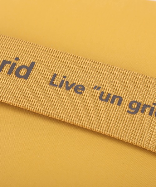 Ungrid（アングリッド）の「【Ungrid/アングリッド】 ソフトナイロン 多機能ポーチ（ポーチ・レディース・マスタード/ミント/ブラック/アイボリー/オレンジ/ピンク/グレイッシュブルー/グレイッシュベージュ/カーキ/ブラウン系その他・FREE）」の15枚目の写真