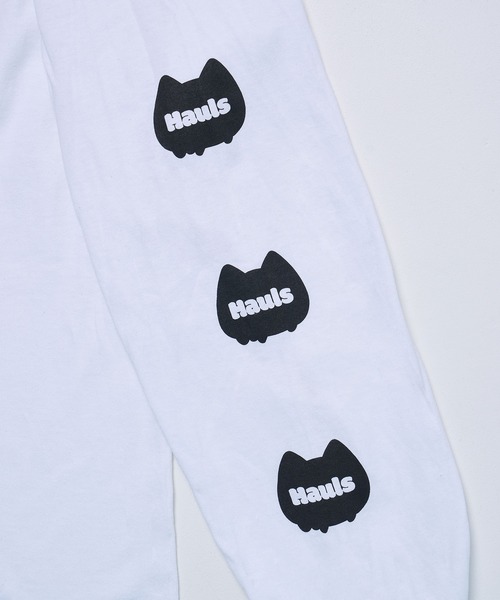 Hauls（ハウルズ）の「1st リバイバルBIG ロンT（Tシャツ/カットソー・レディース・ホワイト/ピンク/ブラック/サックスブルー/ホワイト系その他/ブルー系その他/ブラック系その他・FREE）」の10枚目の写真