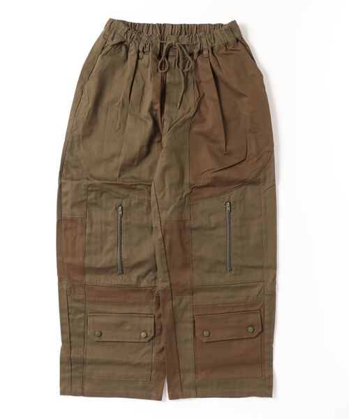 【セール】military patchwork pants（その他パンツ）｜BALLSY.BROTHERS（ボールジーブラザーズ）