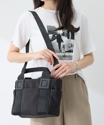 A/C DESIGN BY ALPHA CUBIC | 【EC別注】軽量2WAYトートバッグ【ショルダーストラップ付】(トートバッグ)