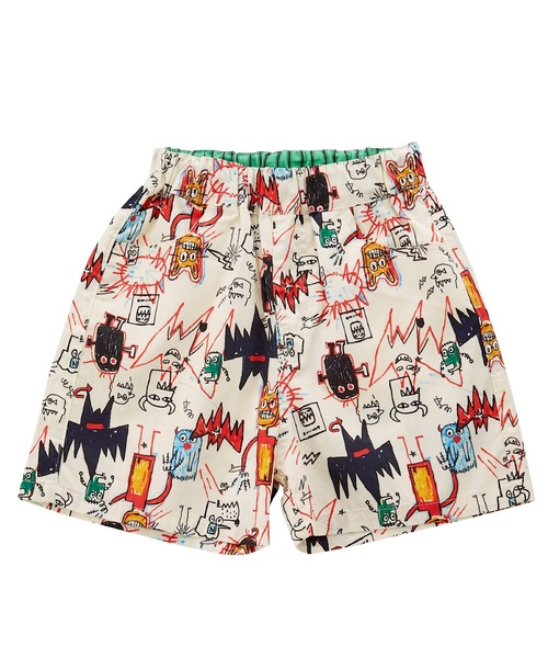 Ocean&Ground（オーシャン&グラウンド）の「サンフランシスコシティショーツ（80～140cm）（その他パンツ・キッズ・マルチ/アイボリー/ライトブラウン/ブラック・80/90/95/100/110/120/130/140）」の2枚目の写真