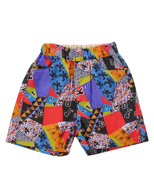 Ocean&Ground（オーシャン&グラウンド）の「サンフランシスコシティショーツ（80～140cm）（その他パンツ・キッズ・マルチ/アイボリー/ライトブラウン/ブラック・80/90/95/100/110/120/130/140）」の4枚目の写真