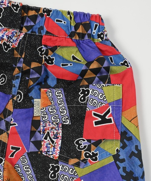 Ocean&Ground（オーシャン&グラウンド）の「サンフランシスコシティショーツ（80～140cm）（その他パンツ・キッズ・マルチ/アイボリー/ライトブラウン/ブラック・80/90/95/100/110/120/130/140）」の8枚目の写真