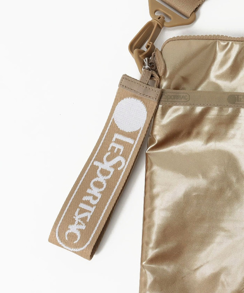 LeSportsac(レスポートサック)の「MOBILE SHOULDER BAG2 ヒトリップアラビアゴールド(ショルダーバッグ・レディース・ゴールド・FREE)」の7枚目の写真