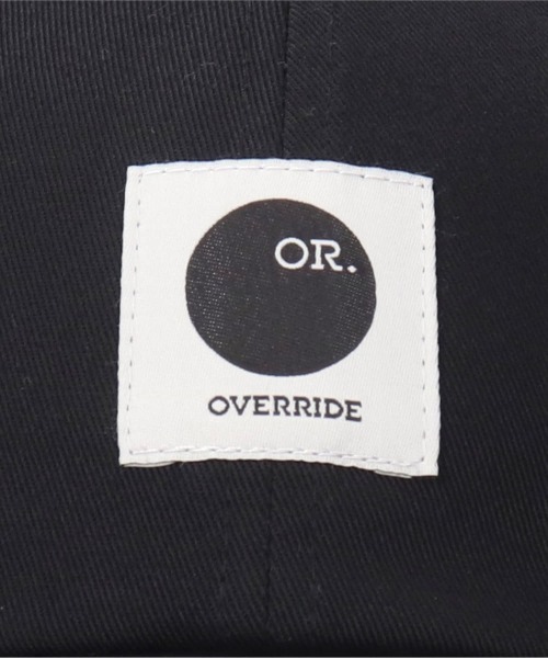 OVERRIDE（オーバーライド）の「OVERRIDE T/C TWILL 6P MESH CAP / オーバーライド（キャップ・メンズ・ブラック/ブルー/ライトブラウン/ダークグレー/ホワイト・60cm/58cm）」の13枚目の写真