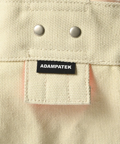 ADAM PATEK（アダムパテック）の「【ADAMPATEK/アダムパテック】ニュースペーパーバッグ（ショルダーバッグ・メンズ・ホワイト・ﾌﾘ-）」の5枚目の写真