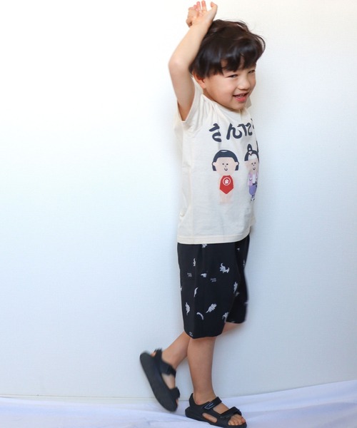 SKAPE(エスケープ)の「ナイロン5分パンツ(その他パンツ・キッズ・ベージュ/ブラック/グレー/グリーン・130cm/80cm/90cm/110cm/100cm/120cm)」の10枚目の写真