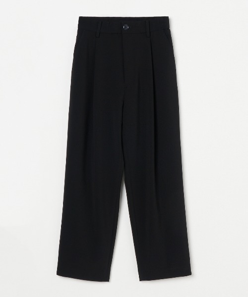 three dots(スリードッツ)の「ダブルクロス コクーンパンツ(その他パンツ・レディース・ベージュ/ブラック・MEDIUM/SMALL/X-SMALL)」の2枚目の写真