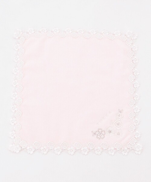 TOCCA(トッカ)の「PRETTY FLOWER TOWELCHIEF タオルハンカチ(ハンカチ/ハンドタオル・レディース・ピンク系/ホワイト系/スカイブルー系・F)」の6枚目の写真