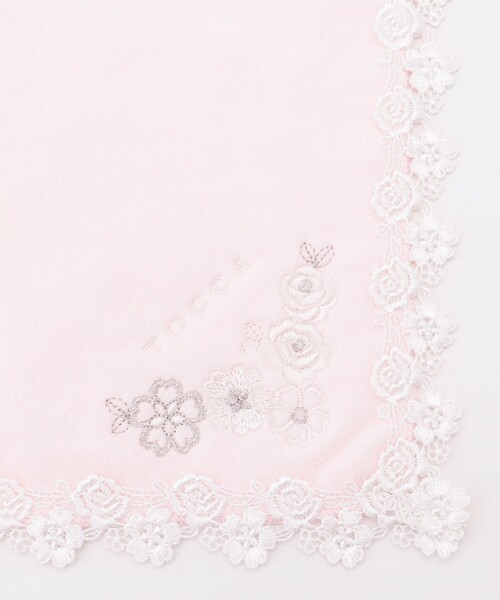 TOCCA(トッカ)の「PRETTY FLOWER TOWELCHIEF タオルハンカチ(ハンカチ/ハンドタオル・レディース・ピンク系/ホワイト系/スカイブルー系・F)」の7枚目の写真