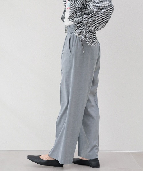 LOWRYS FARM（ローリーズファーム）の「ＴＲワイドイージーパンツ 991946（その他パンツ・レディース・ホワイト/グリーン/グレー/ブラック・FREE）」の21枚目の写真