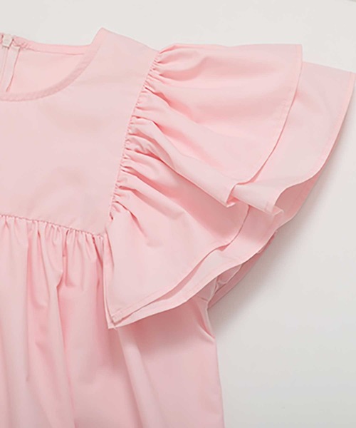 Fit more(フィットモア)の「【ZOZO限定商品&限定カラー】エンジェルスリーブブラウス(シャツ/ブラウス・レディース・ピンク/ブラック/ホワイト/ブルー・FREE)」の19枚目の写真