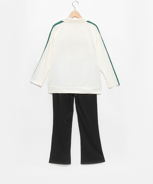 LOVETOXIC（ラブトキシック）の「長袖長パンツハーフジップ（その他パンツ・キッズ・ブラック/アイボリー・L/M/S/LL）」の11枚目の写真