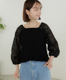 flower | チャーミングブルームトップ(Tシャツ/カットソー)