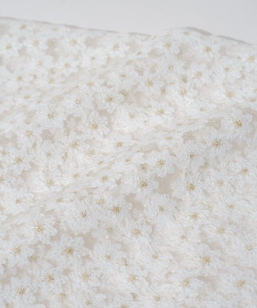 flower（フラワー）の「チャーミングブルームトップ（Tシャツ/カットソー・レディース・ブラック/ホワイト・FREE）」の10枚目の写真