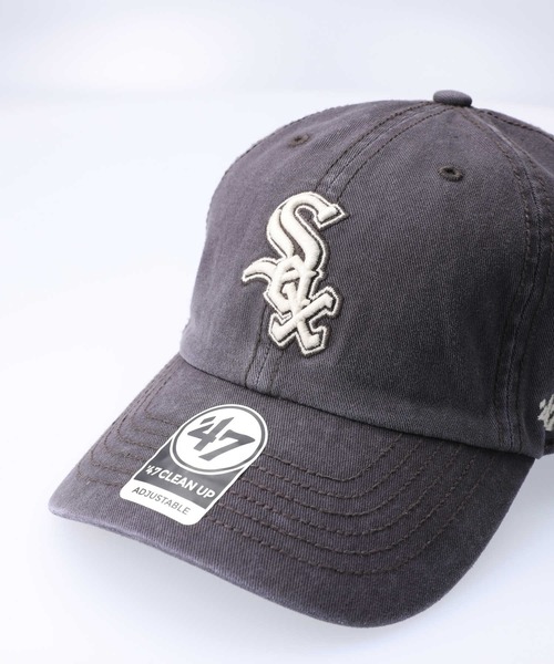 47_（フォーティセブン）の「【47】ＷＨＩＴＥＳＯＸＬＡＫＥ ＳＨＯＲＥ ホワイトソックス ベースボールキャップ（キャップ・メンズ・ブラック・フリー）」の9枚目の写真