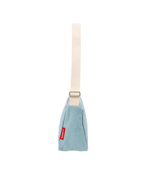Manhattan Portage(マンハッタンポーテージ)の「Daisy Shoulder Bag Canvas Lite 24(ショルダーバッグ・レディース・ブルー/ナチュラル・X-SMALL)」の5枚目の写真