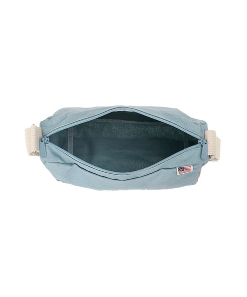 Manhattan Portage(マンハッタンポーテージ)の「Daisy Shoulder Bag Canvas Lite 24(ショルダーバッグ・レディース・ブルー/ナチュラル・X-SMALL)」の8枚目の写真
