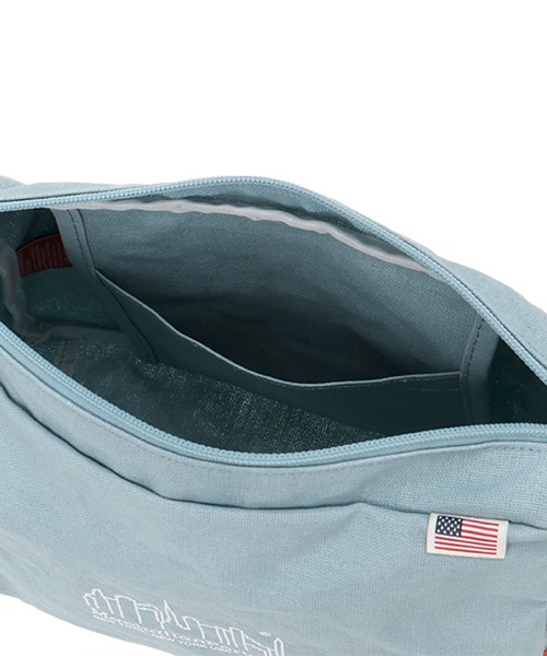 Manhattan Portage(マンハッタンポーテージ)の「Daisy Shoulder Bag Canvas Lite 24(ショルダーバッグ・レディース・ブルー/ナチュラル・X-SMALL)」の9枚目の写真