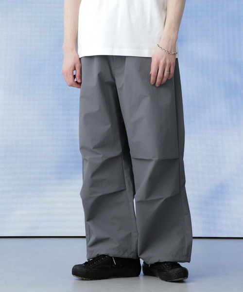Apo(s)ture(アポスチャー)の「LUCAS-004/撥水ナイロンタッサースノーカモパンツ(その他パンツ・メンズ・グレー/アイボリー/ブラック/ベージュ・XL/L/M/S/XS)」の3枚目の写真