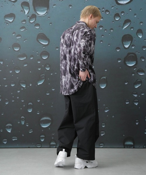 Apo(s)ture(アポスチャー)の「LUCAS-004/撥水ナイロンタッサースノーカモパンツ(その他パンツ・メンズ・グレー/アイボリー/ブラック/ベージュ・XL/L/M/S/XS)」の19枚目の写真