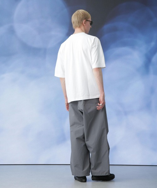 Apo(s)ture(アポスチャー)の「LUCAS-004/撥水ナイロンタッサースノーカモパンツ(その他パンツ・メンズ・グレー/アイボリー/ブラック/ベージュ・XL/L/M/S/XS)」の6枚目の写真