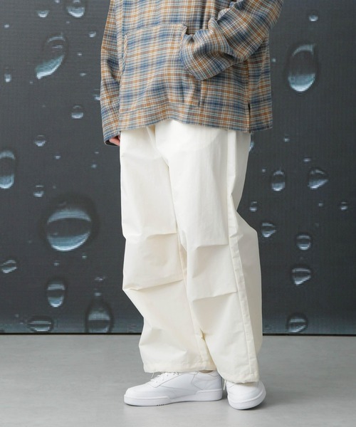 Apo(s)ture(アポスチャー)の「LUCAS-004/撥水ナイロンタッサースノーカモパンツ(その他パンツ・メンズ・グレー/アイボリー/ブラック/ベージュ・XL/L/M/S/XS)」の5枚目の写真