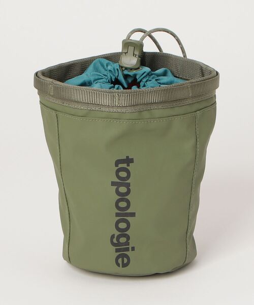 topologie トポロジー ショルダーバッグ モカ Large 新品 緑 Topologie