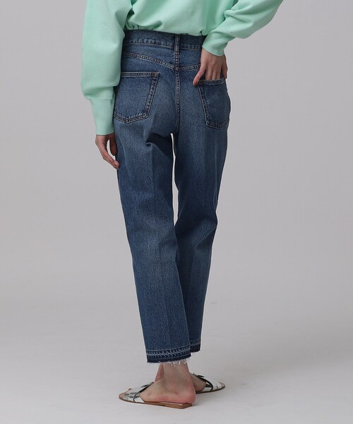 GALLEST（ギャレスト）の「◆ストレートデニムパンツ（デニムパンツ・レディース・チャコールグレー/ネイビー/アイボリー・38/36/40）」の9枚目の写真