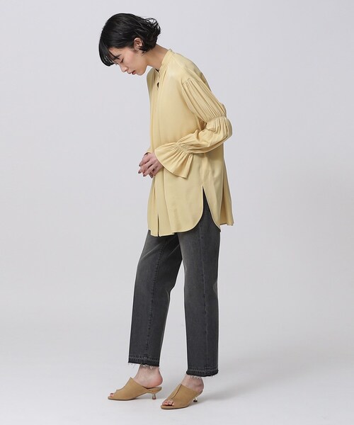 GALLEST（ギャレスト）の「◆ストレートデニムパンツ（デニムパンツ・レディース・チャコールグレー/ネイビー/アイボリー・38/36/40）」の13枚目の写真