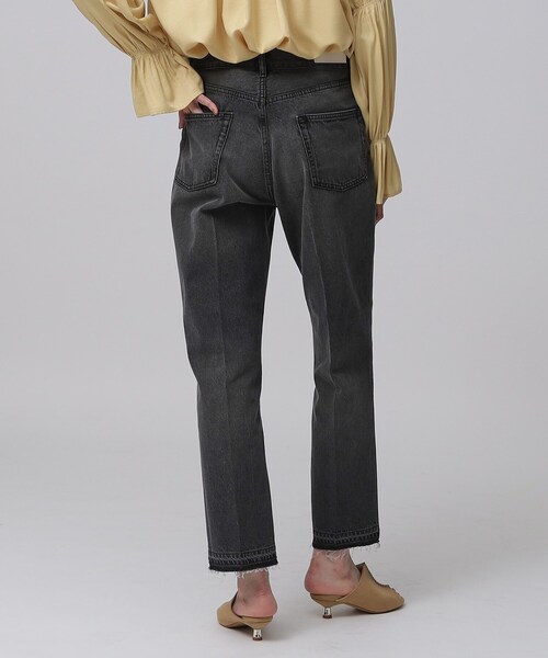 GALLEST（ギャレスト）の「◆ストレートデニムパンツ（デニムパンツ・レディース・チャコールグレー/ネイビー/アイボリー・38/36/40）」の15枚目の写真