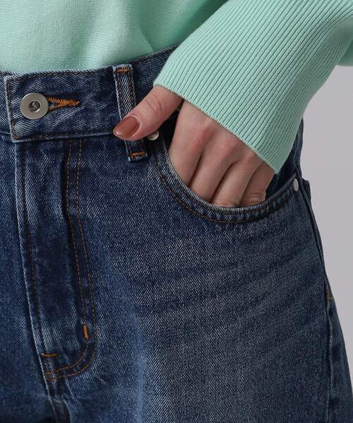 GALLEST（ギャレスト）の「◆ストレートデニムパンツ（デニムパンツ・レディース・チャコールグレー/ネイビー/アイボリー・38/36/40）」の21枚目の写真