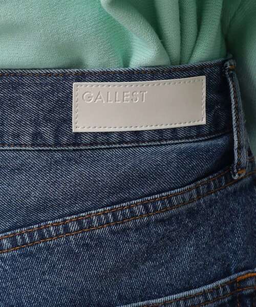 GALLEST（ギャレスト）の「◆ストレートデニムパンツ（デニムパンツ・レディース・チャコールグレー/ネイビー/アイボリー・38/36/40）」の22枚目の写真