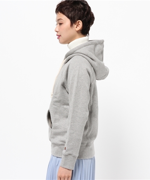 FRUIT OF THE LOOM（フルーツオブザルーム）の「【FRUIT OF THE LOOM×CIAOPANIC TYPY】フルーツコラボジップパーカ（パーカー・レディース・グレー/ホワイト/ネイビー・FREE）」の5枚目の写真